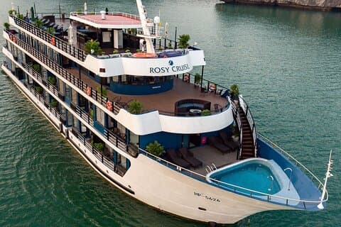 Rosy Cruise 3D2N Halong & Lan Ha Bay – Private Balcony