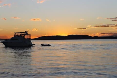 Sunset on Boat in Terrasini with Aperitif and Bath
