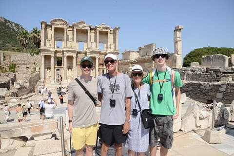Prestige Ephesus reise med terrasse hus fra Kusadasi havn