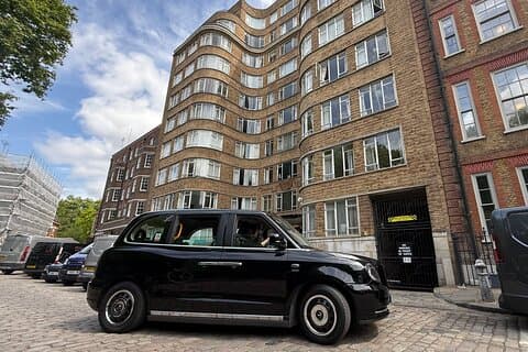 Prive 3 uur Poirot Tour van Londen door Black Taxi
