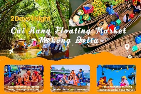 From Ho Chi Minh: Mekong Delta Can Tho Floating Market 2-Day Tour