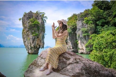 Premium James Bond en Yao Yai Island per speedboot