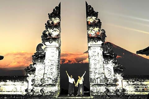 Bali : Gates of Heaven vannpalasset vannfall