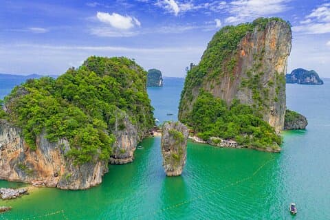 Phang Nga Bay og James Bond Island bådtur fra Phuket