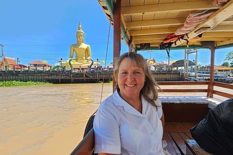 Excursão de um dia em Koh Kret para Bangkok River Island