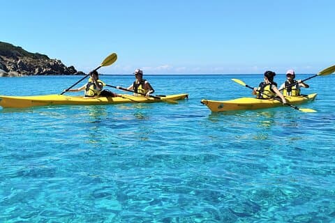 Excursión en kayak a Tuerredda