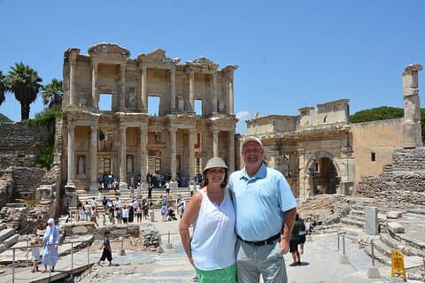 Tur till Efesos från Kusadasi hamn med kulturskatter för familjer