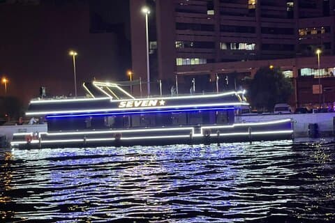 Katamarankryssning med middag på Al Seef Deira Creek Dubai