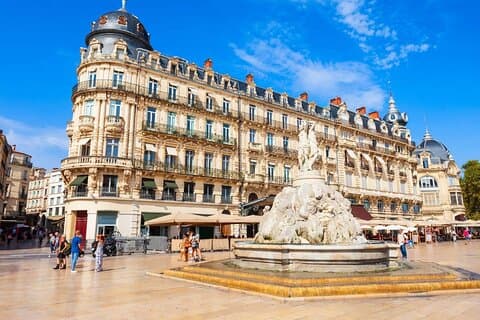 Montpellier Private Walking Tour com um local