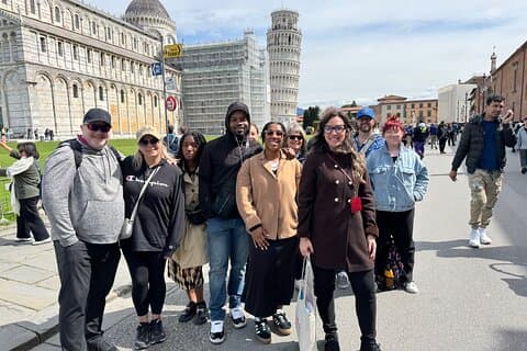 Excursão a pé de Pisa: Torre inclinada e a Praça do Duomo