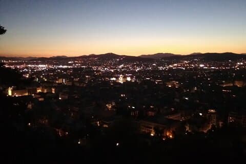 Atene di notte Tour privato