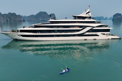 Calista Cruise Halong Bay 2D1N Premium 6-Star Overnight Tour