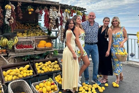 Amalfi Coast Private Day Tour with English speaking driver