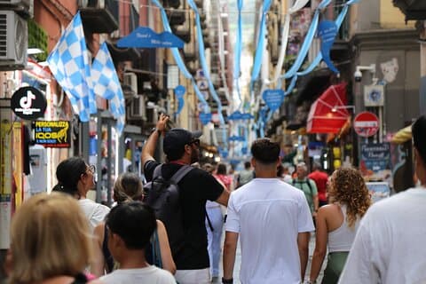 Privat Neapel stadsrundtur från Sorrento med guidad promenad