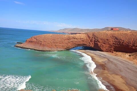 Agadir dagstur till Legzira Beach och Tiznit