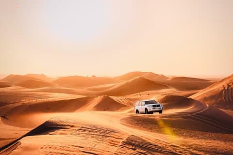 Abu Dhabi Evening Desert Safari: BBQ middag, kameltur og show