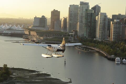 Vancouver Panorama schilderachtige watervliegtuigtour + hangbrugtour