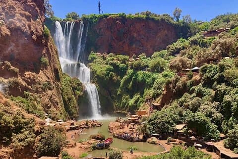 Ouzoud Waterfalls dagstur fra Marrakech