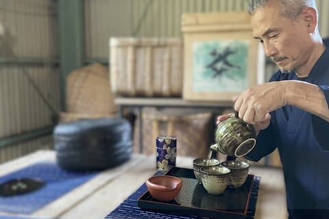 Expérience thé et soba chez un fermier — Voyageur solo Bienvenue