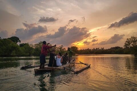 Diani Beach Sunset Dhow Cruise with Dinner