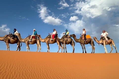 Excursion de 2 jours 1 nuit dans le désert du Sahara de Fès à Fès ou Marrakech