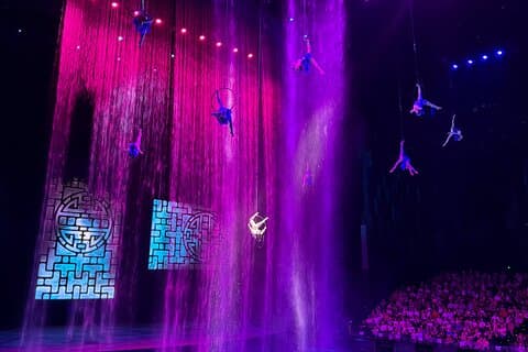 VIP-setet til Han Show Theatre
