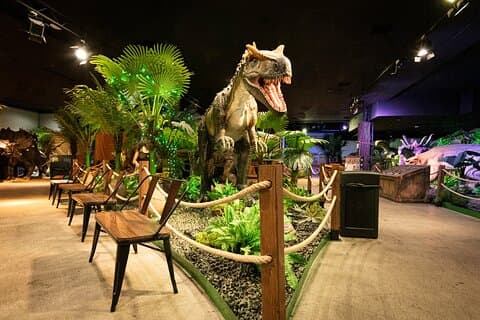 Dinosaur Outpost at Town Square in Las Vegas