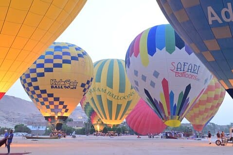 Luxor Private Tour med varmluftballong fra Marsa Alam