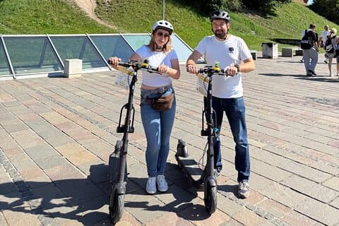 Cracovia : Alquiler Scooter eléctrico Segway - 6h o día completo