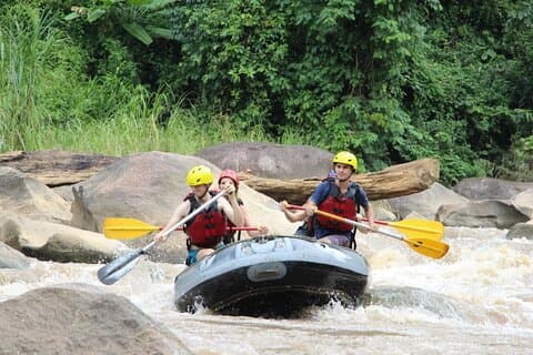 Mae Taeng River Ekstrem rafting opplevelse i Chiang Mai