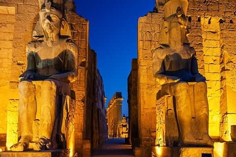 Karnak Tempel Licht & Geluid Show met Privé Transfer in Luxor