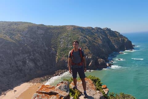 Caminata de Lisboa en el borde de Europa