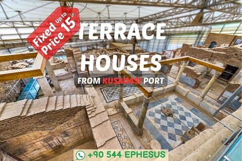 Private Ephesus, Terrace Houses, Artemis with lunch Fixed Price