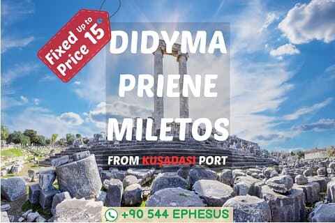 Priene, Miletus & Didim Tour vanuit de haven van Kuşadası (vaste prijs)