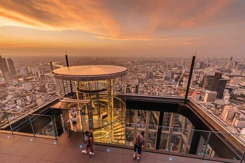 Bangkok King Power MahaNakhon SkyWalk Admission Ticket