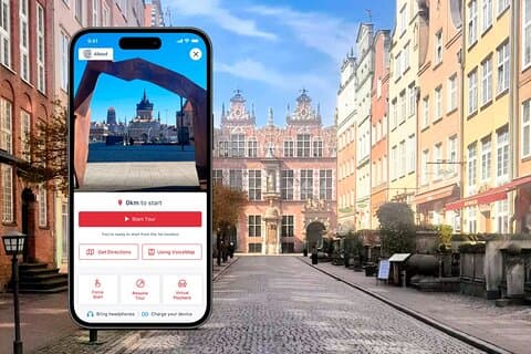 En selvguidet lydtur i Gdansk gamleby