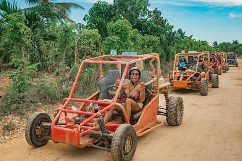 Punta Cana Zipline, Buggies und Reiten mit Mittagessen