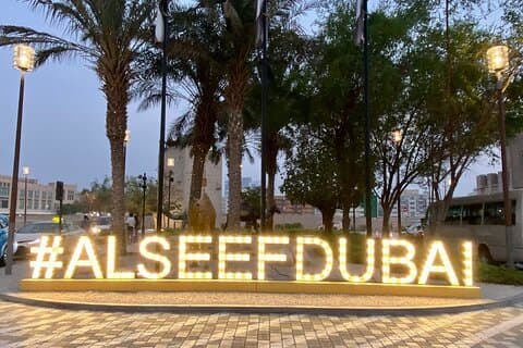 Old Dubai Walking Tour mit Abra Ride