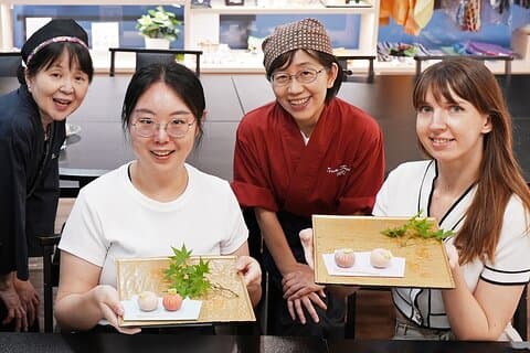 Macha et expérience de fabrication de sucreries Japonaises
