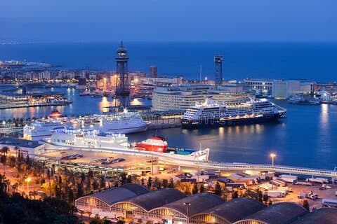 Privat transfer från Barcelona Cruise Port till Sants TrainStation