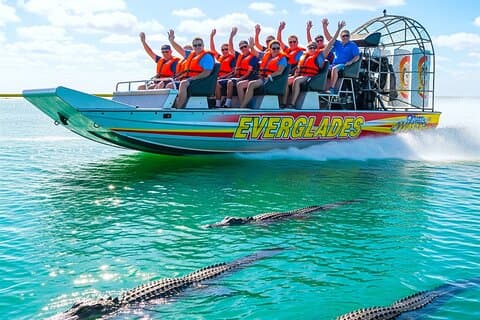 Miami : Everglades Airboat & Gator Spotting - trasferimento gratuito dall'hotel
