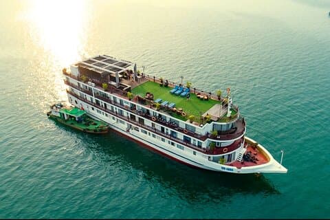 Amanda 5 - Star Halong Bay Cruise 2 dager 1 natt fra Hanoi