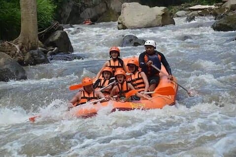 Bali Ayung River Rafting com tudo incluído