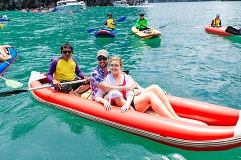 Isla James Bond y Bahía Phang Nga en canoa desde Phuket