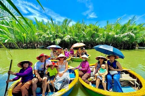 Hoi An Hands-On : Korbboote, Kokosnusswald und lokales Kunsthandwerk