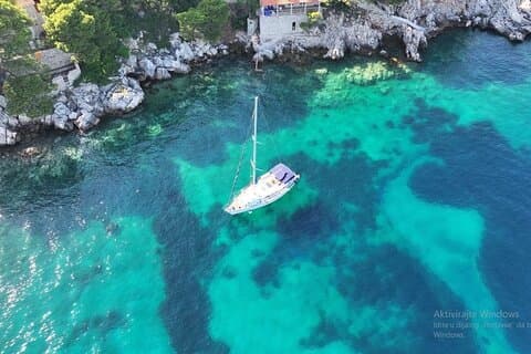 Dubrovnik: Full dag gruppe seilbåt tur til Elaphiti & Blue Cave