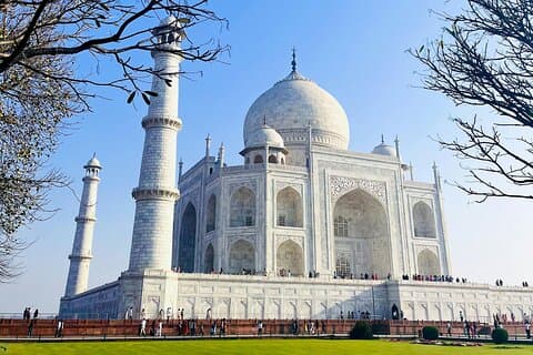 Excursión de un día al Taj Mahal al amanecer, Agra y Jaipur desde Delhi