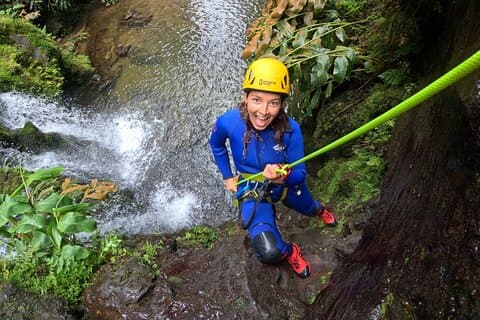 São Miguel Canyoning in the Natural Park DA Ribeira dos Caldeirões