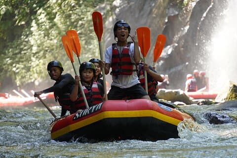 Guide til Ubud White Water Rafting