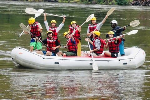 Half Day Zambezi River White Water Rafting